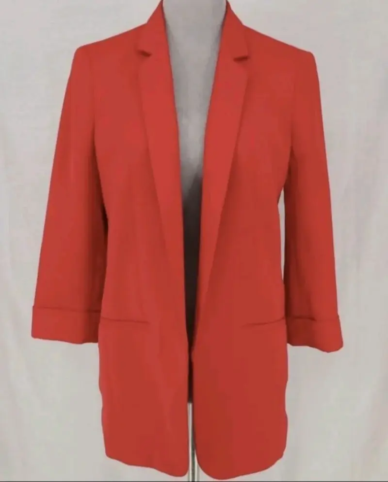 Blazer rojo para mujer Express elegante