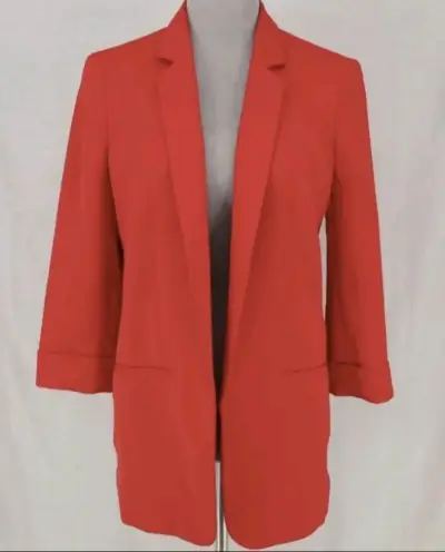 Blazer rojo para mujer Express elegante - miniatura 1