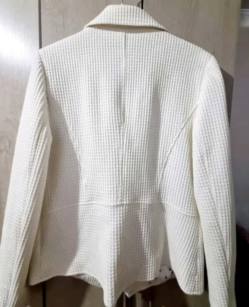 Chaqueta Blanca Texturizada para Mujer Chico's - 2