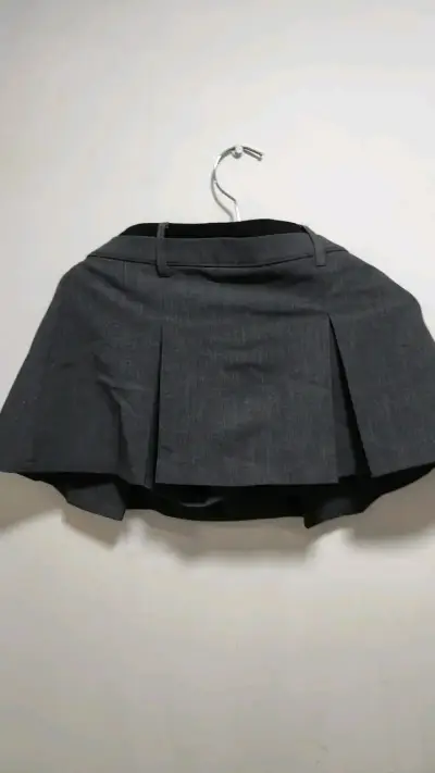 Falda corta gris Index Basics talla XS - miniatura 1