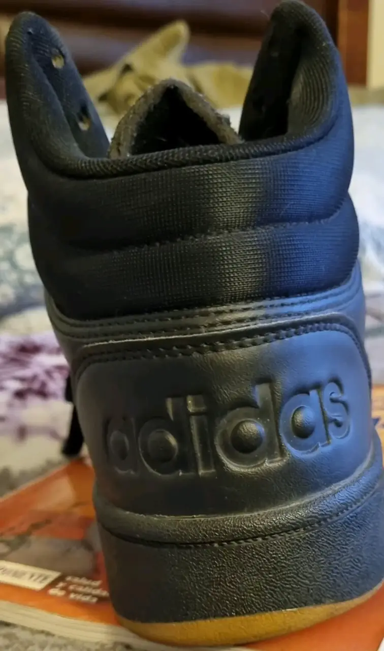 Zapatillas deportivas negras Adidas Hoops - 2