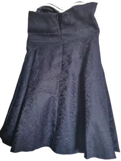 Vestido de fiesta azul con detalles brillantes - miniatura 2