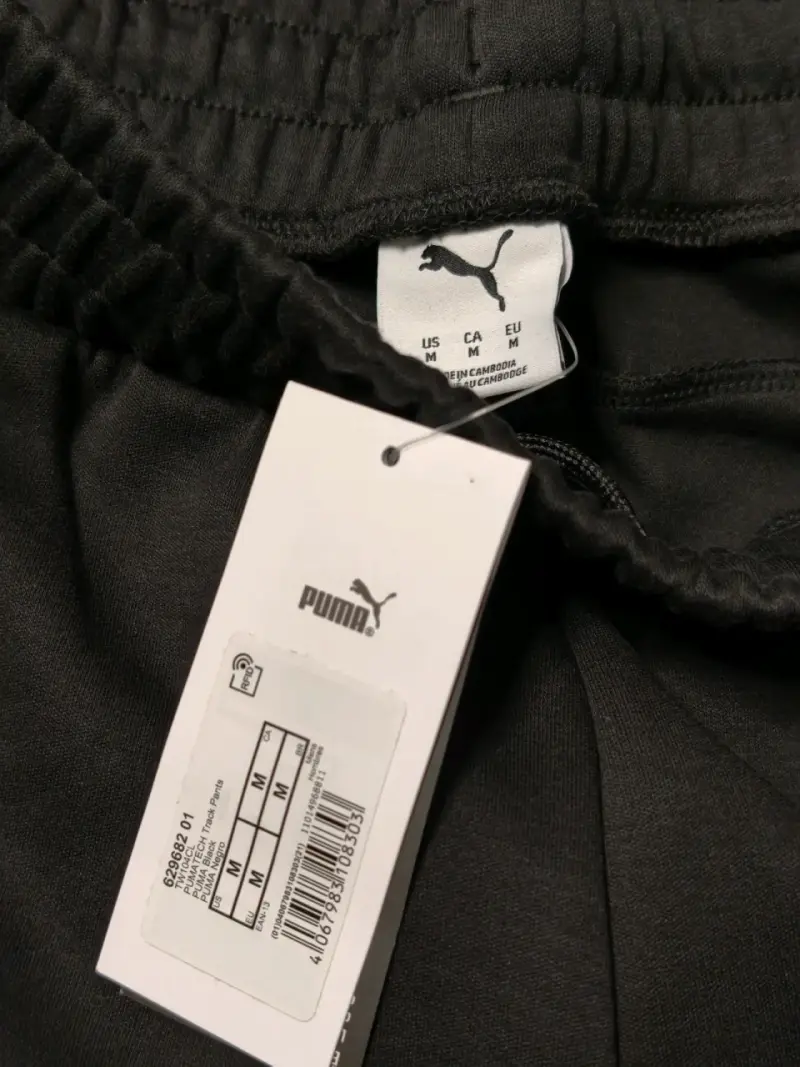 Pantalones deportivos negros Pumatech para hombre - 5