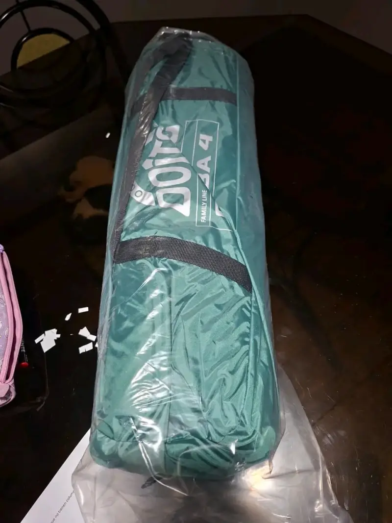 Carpa familiar Doite Cyba 4 personas verde - 2