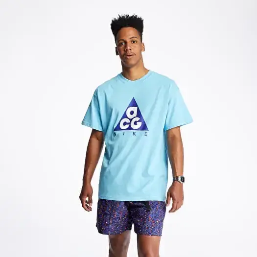 Polera Nike ACG azul para hombre - 3