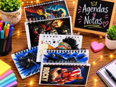 Cuadernos de diseño único para notas y agendas - miniatura 1