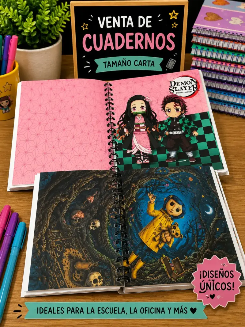 Cuadernos de diseño único para notas y agendas - 4