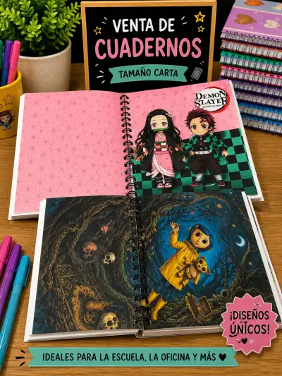 Cuadernos de diseño único para notas y agendas - miniatura 4