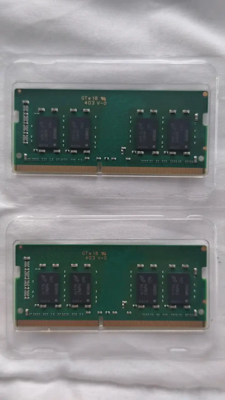 16GB 2x8 DDR4 3200 SODIMM Crucial - Par dual chann - 3