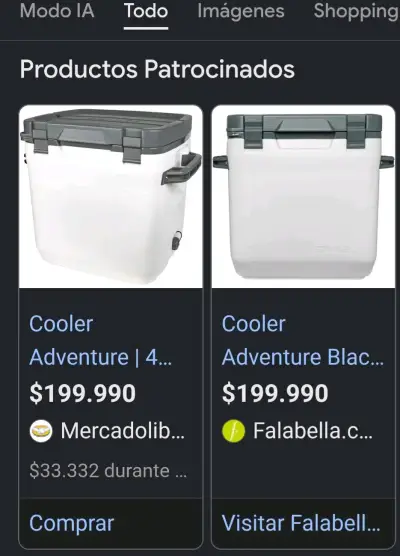 Cooler Stanley Adventure Blanco 28L 4 Días - miniatura 2