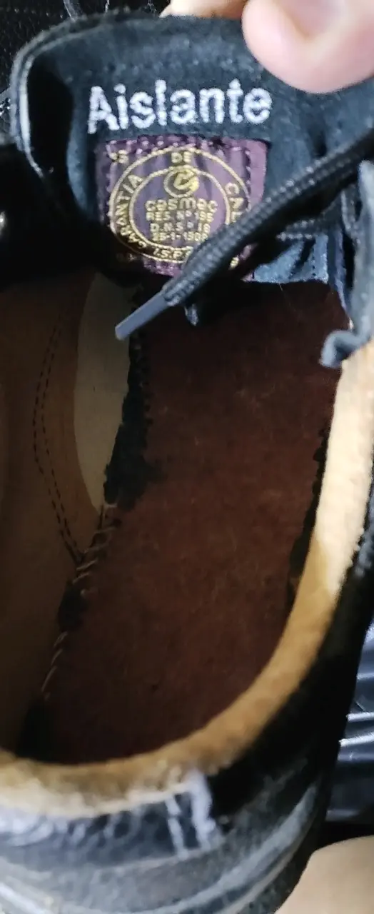 Zapatos de seguridad negras con suela antideslizan - 3