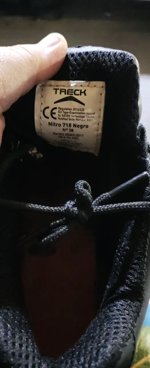 Zapatos negros de seguridad Treck Nitro 718 - 3