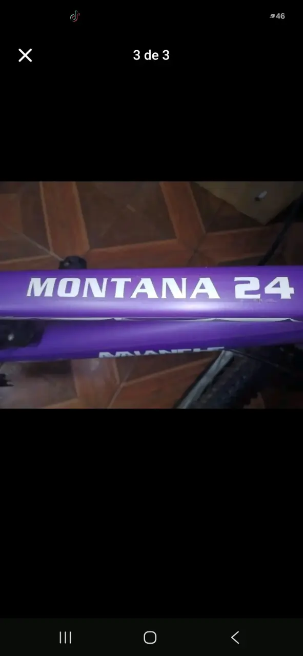 Bicicleta Montana 24 Morada para Niños - 3