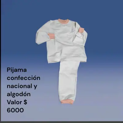 Pijama de niño 100% algodón con detalles de color - miniatura 3