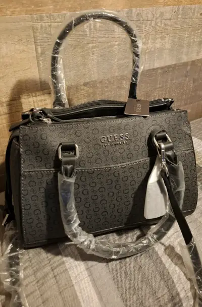 Cartera Guess Original  negro con logo - miniatura 1