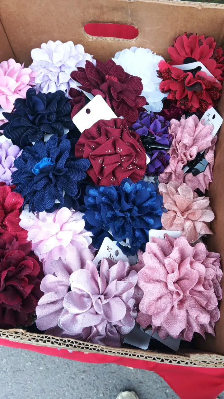Set de Flores Decorativas para el Cabello