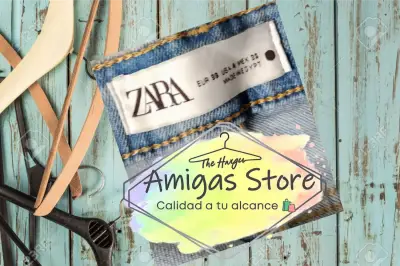 Pantalón Zara rígido recto talla 38 - miniatura 2
