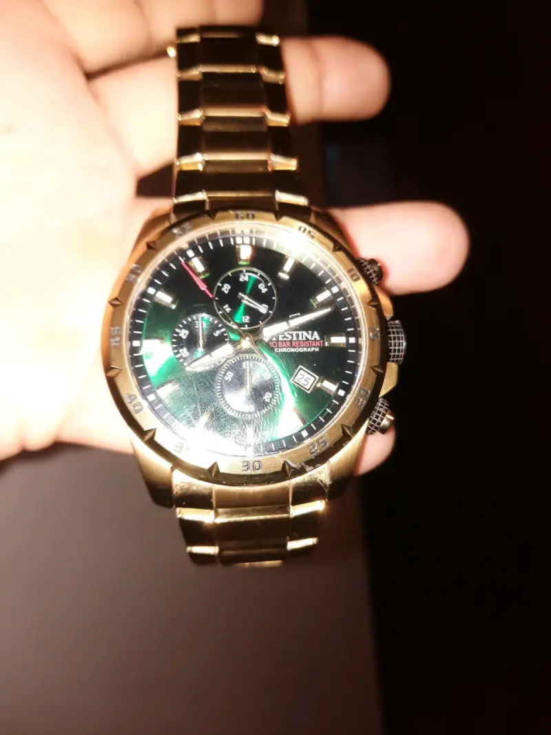 Reloj Festina F20541/3 Verde Hombre Cronógrafo - 1