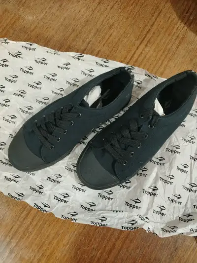Zapatillas negras casuales Topper Talla 39 - miniatura 2