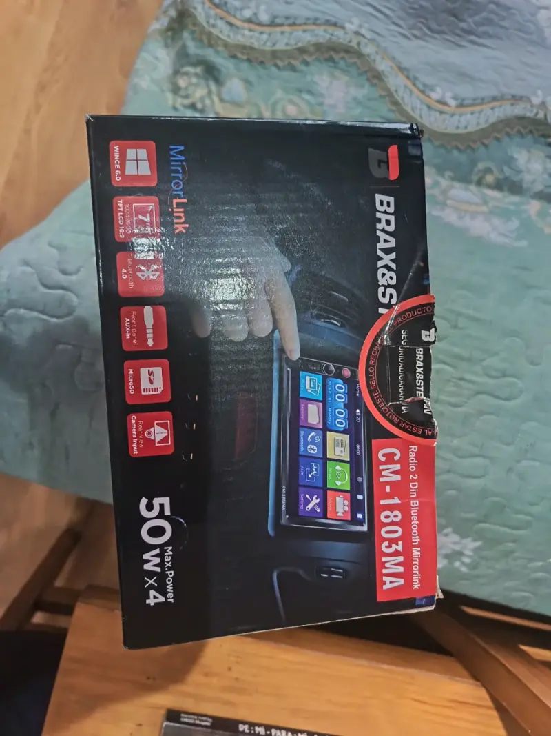 Radio 2 Din Bluetooth Mirrorlink Brax&Stern CM-1803MA - 1