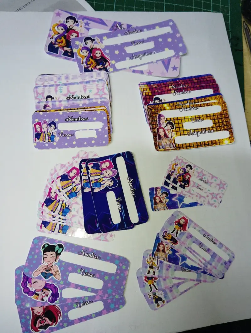 Hoja de etiquetas personalizadas - 3