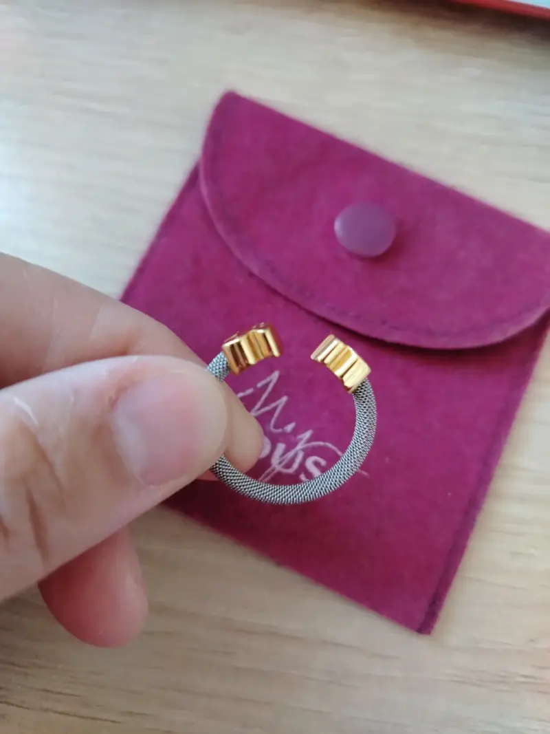 Anillo Tous oro 18k y acero - 3