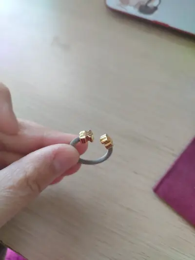 Anillo Tous oro 18k y acero - miniatura 6