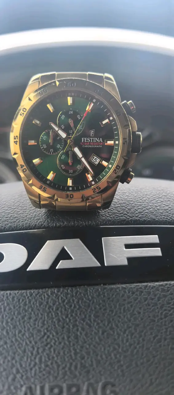 Reloj Festina F20541/3 Verde Hombre Cronógrafo - 6