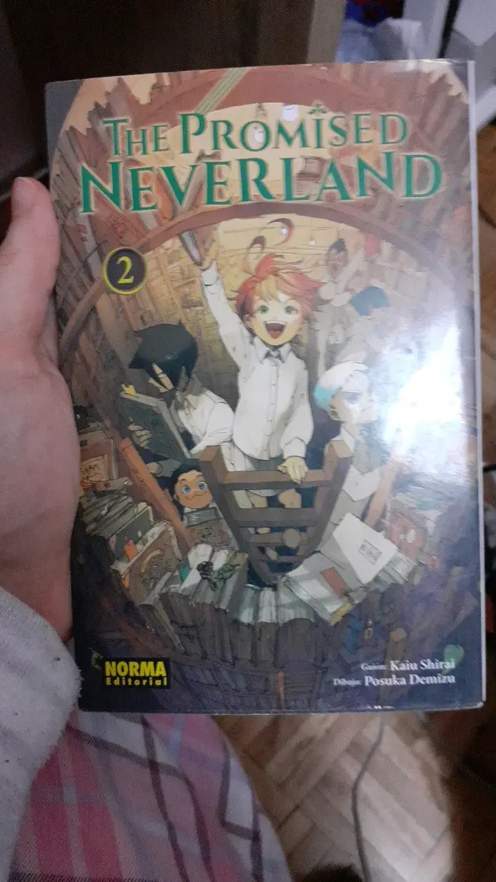 Manga The Promised Neverland Volumen 2