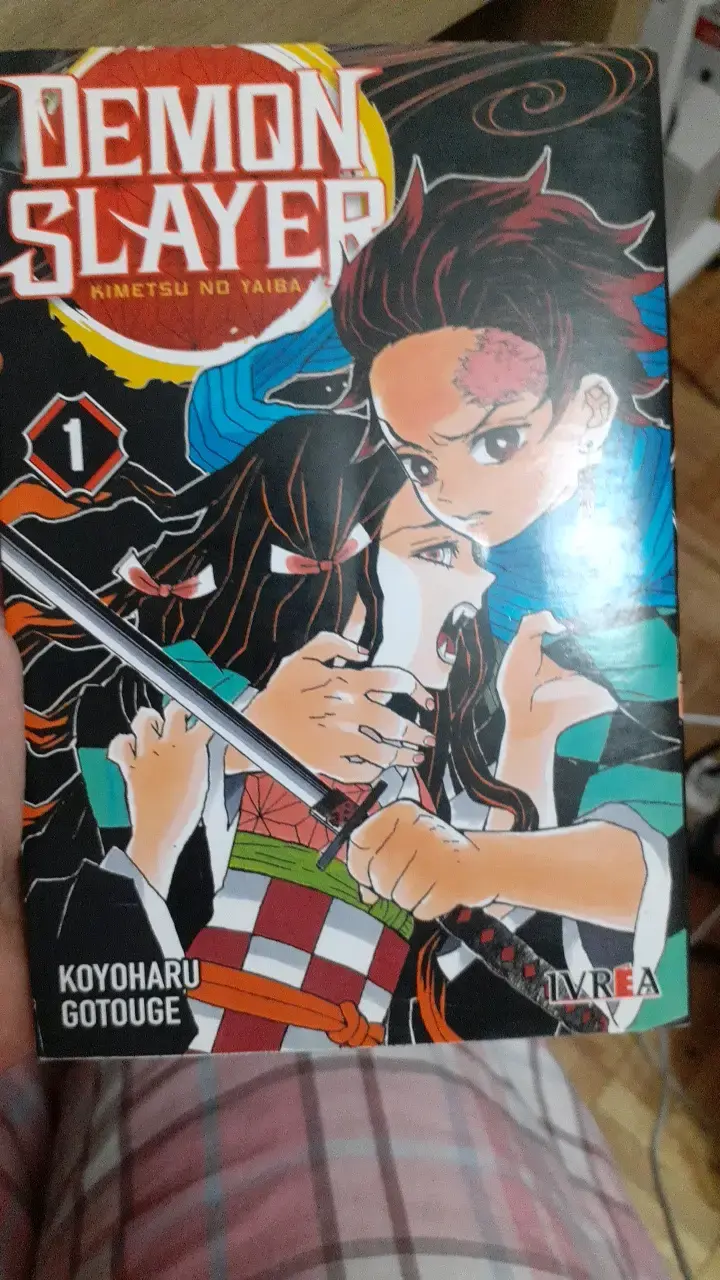 Manga Demon Slayer Volumen 1 de Koyoharu Gotouge