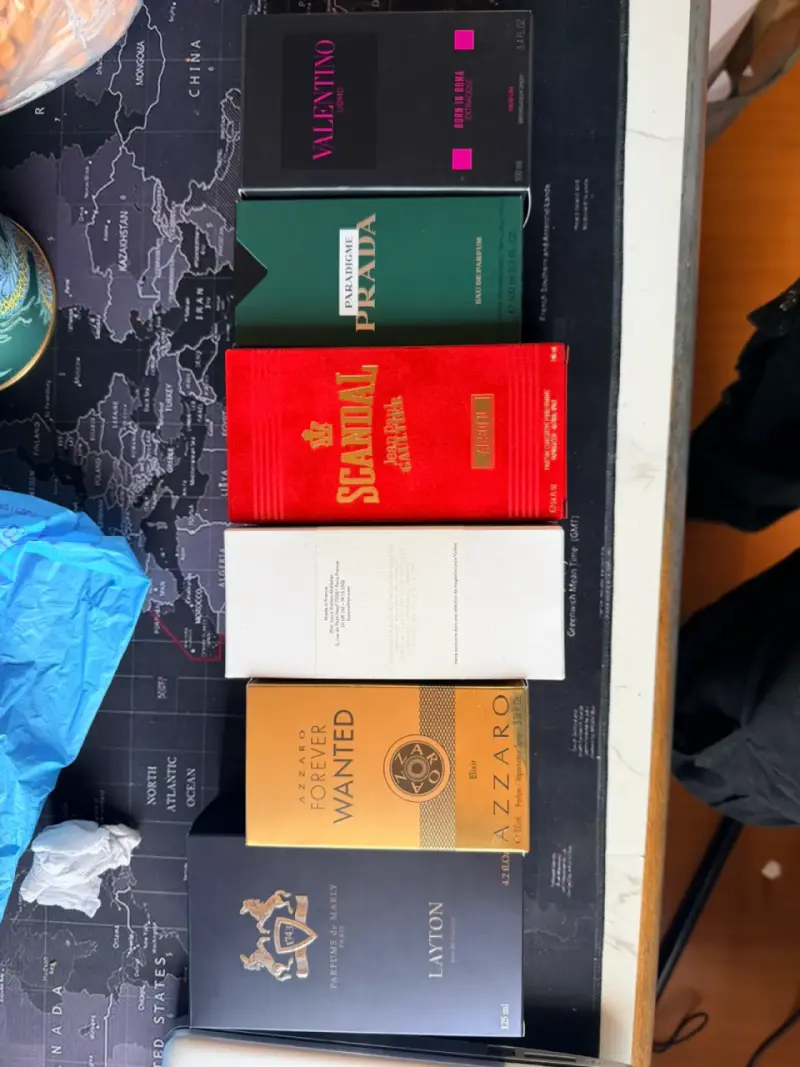 perfumes parciales de lujo variados