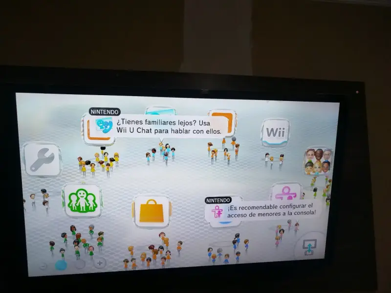 Consola Nintendo Wii U falta hdmi y lapiz