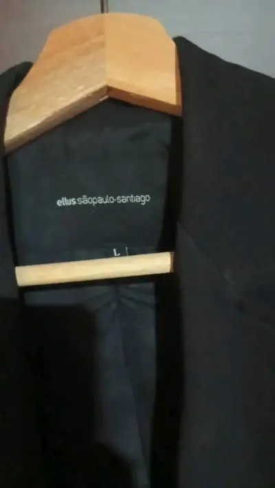 Blazer negro Ellus talla L - miniatura 3