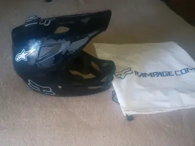 Casco de ciclismo Fox Rampage negro - miniatura 3