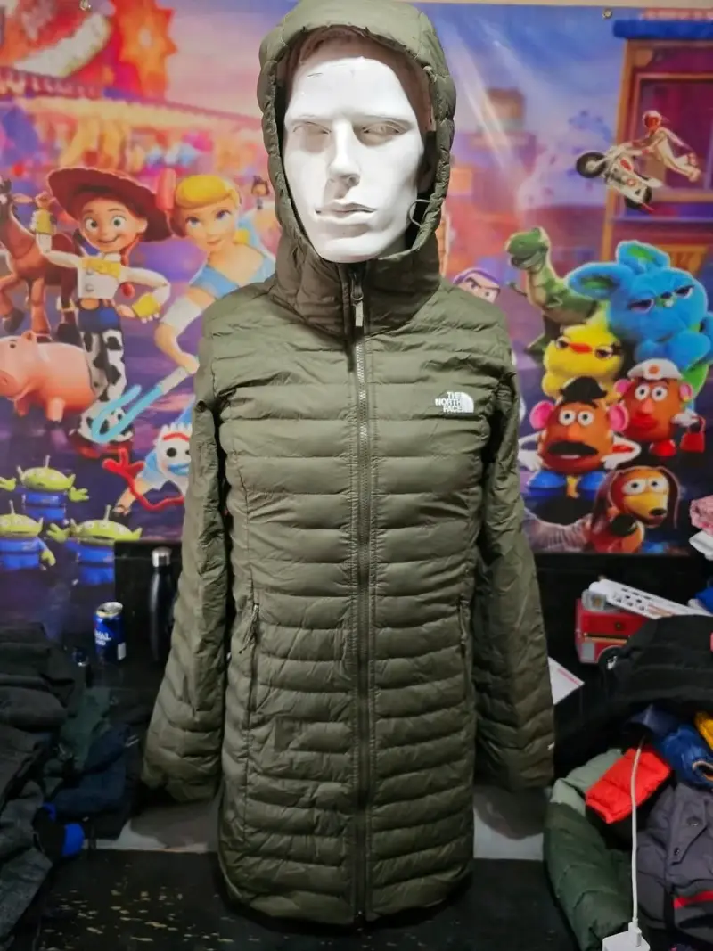 Parka verde The North Face con capucha