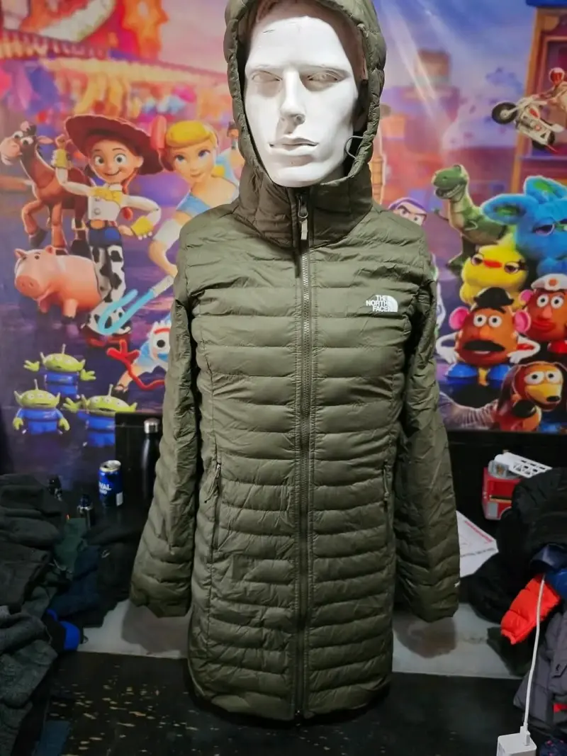 Parka verde The North Face con capucha - 2