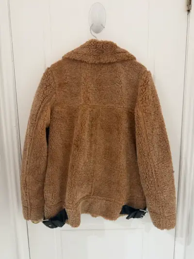 Chaqueta de lana sintética Basement color camel - miniatura 3