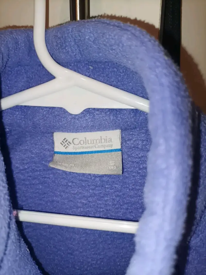 Chaqueta polar Columbia lila para niña - 3