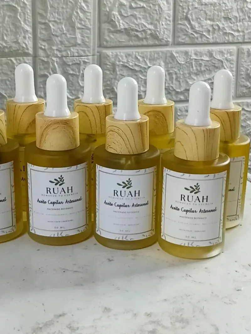 Aceite Capilar macerado Artesanal Ruah 30ml - 3