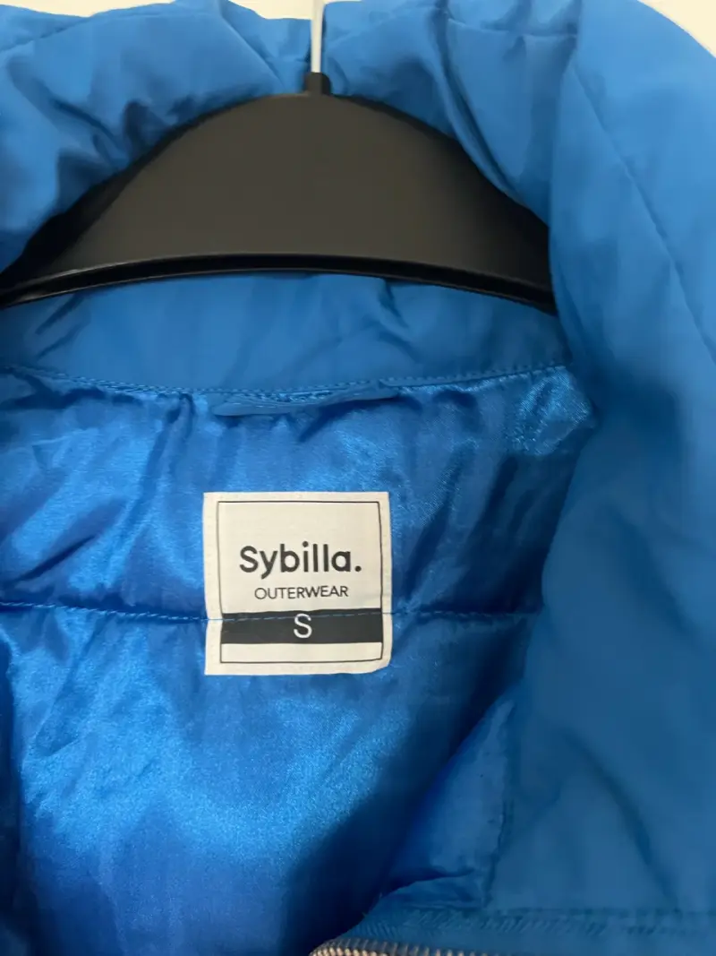 Chaqueta Puffer Azul Sybilla Talla S - 2