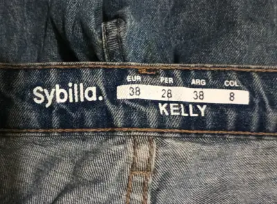 Jeans rasgados Sybilla Kelly talla 38 - miniatura 1