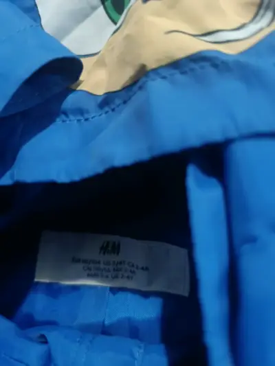 Chaqueta infantil Sonic azul H&M - miniatura 3