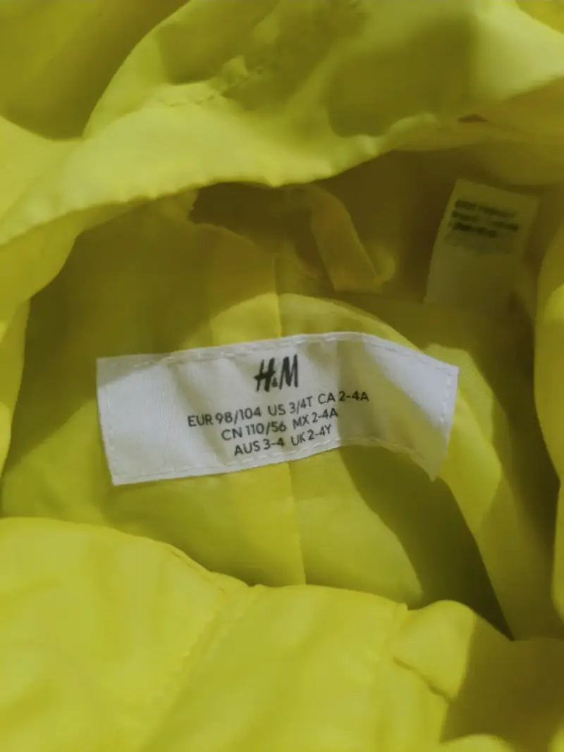 Chaqueta infantil Sonic azul H&M - 4