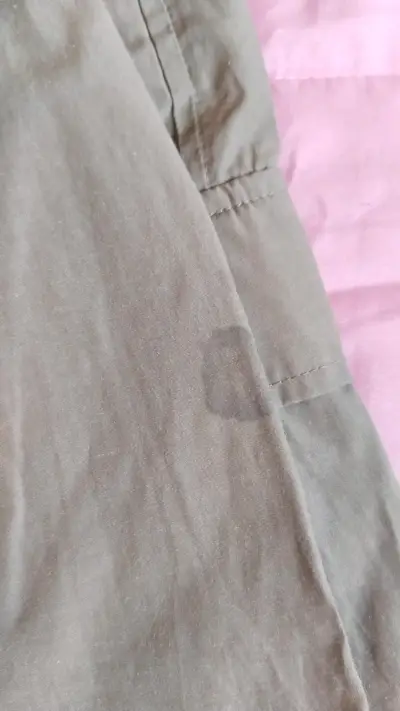 Pantalón cargo verde talla 40 con puño ajustable - miniatura 6
