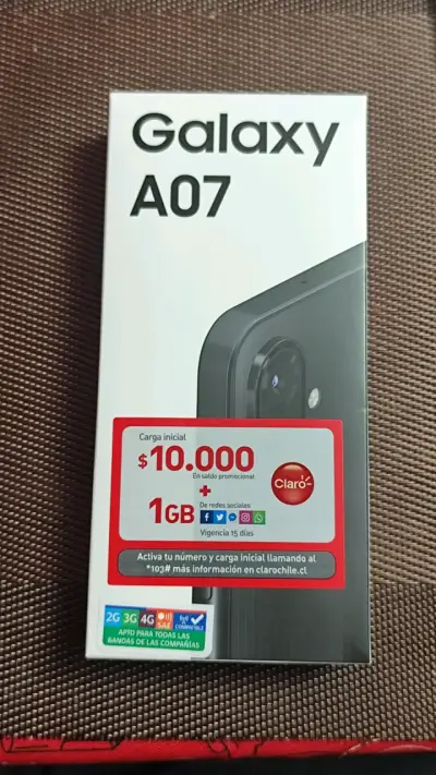 Smartphone Samsung Galaxy A07 128GB Negro - miniatura 1