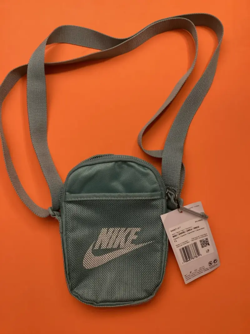Bolso cruzado Nike verde unisex