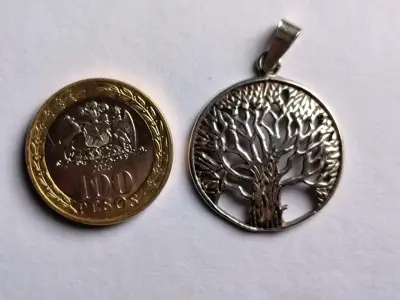 Colgante Árbol de la Vida en Plata 925 - miniatura 3
