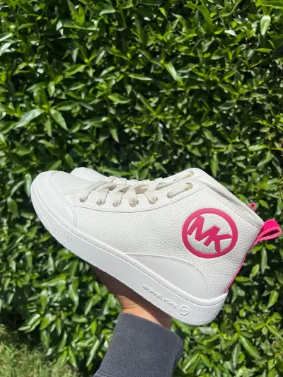 Zapatillas Michael Kors con logo rosa - miniatura 1