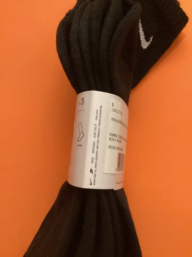 Calcetines Nike Everyday negros pack 3 pares - 3