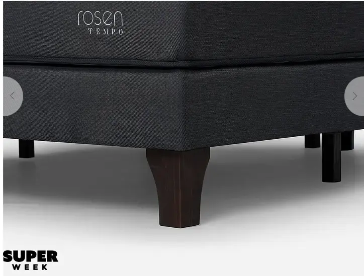 Cama Europea Rosen 2 Plazas TEMPO - 4